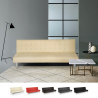 Modern design kunstlederen 2-zits slaapbank Elly 