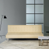 Modern design kunstlederen 2-zits slaapbank Elly 