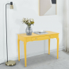 Klassieke entree tafel of bureaumeubel shabby chic van hout 106x47 cm Toscano 