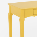 Klassieke entree tafel of bureaumeubel shabby chic van hout 106x47 cm Toscano 