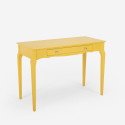 Klassieke entree tafel of bureaumeubel shabby chic van hout 106x47 cm Toscano 