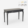 Klassieke entree tafel of bureaumeubel shabby chic van hout 106x47 cm Toscano Aanbieding
