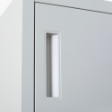 Metalen locker met 12 vakken met slot 90x45x190 cm Krakatoa Light Karakteristieken