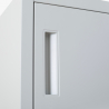 Metalen locker met 12 vakken met slot 90x45x190 cm Krakatoa Light Karakteristieken