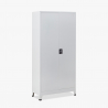 Documentenkast met 2 metalen deuren met slot 90x40x180 cm Vesuvio Light Aanbod