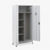 Documentenkast met 2 metalen deuren met slot 90x40x180 cm Vesuvio Light Kortingen