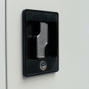 Documentenkast met 2 metalen deuren met slot 90x40x180 cm Vesuvio Light Catalogus