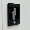 Documentenkast met 2 metalen deuren met slot 90x40x180 cm Vesuvio Light Catalogus