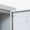 Documentenkast met 2 metalen deuren met slot 90x40x180 cm Vesuvio Light Karakteristieken