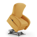 Relax stoffen fauteuil leuning met liftsysteem 2 motoren Roller System Greta Catalogus