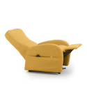 Relax stoffen fauteuil leuning met liftsysteem 2 motoren Roller System Greta Voorraad