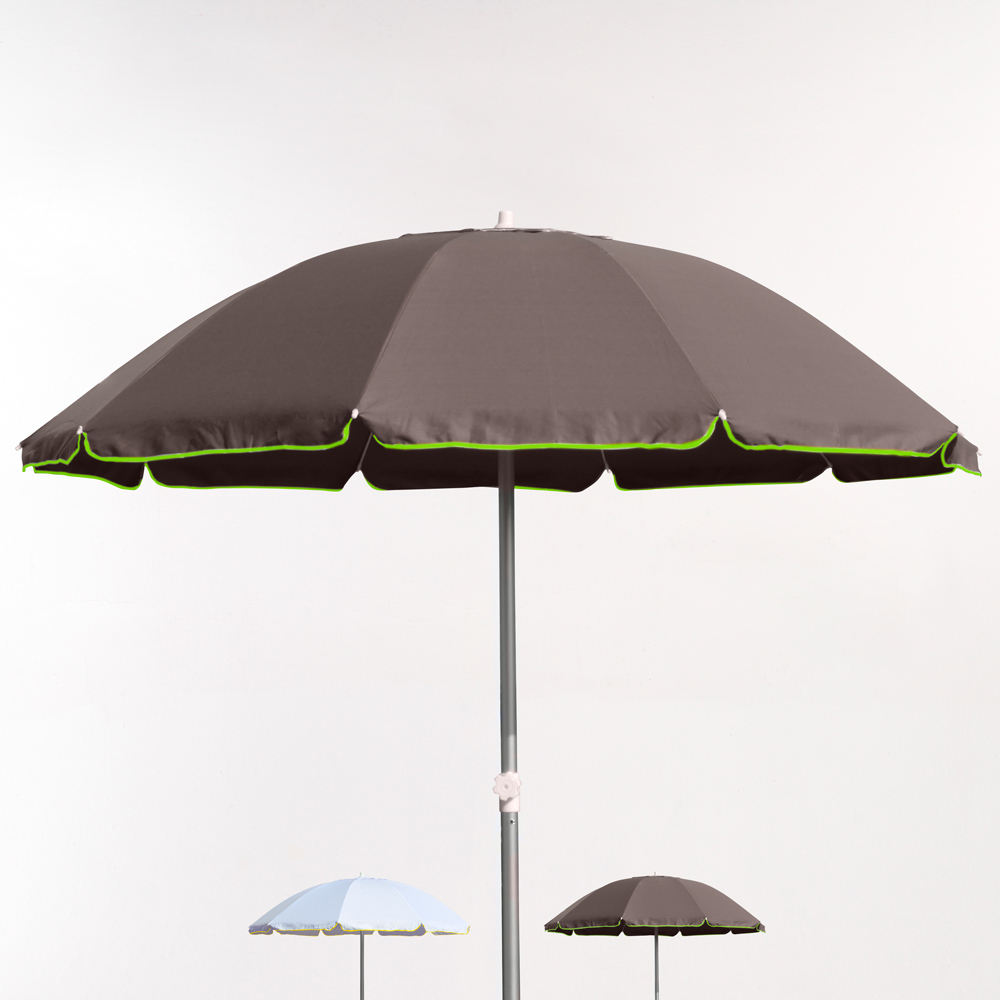 Limited Edition katoenen strandparasol 220 cm Roma Fluo