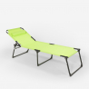 Set van 4 opvouwbare aluminium ligbedden Mauritius Kosten