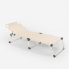 Set van 4 opvouwbare aluminium ligbedden Seychelles Kosten