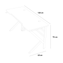 Ergonomisch carbon gaming bureau 120 x 60 cm koptelefoon- en bekerhouders Sportbot 120 