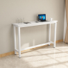 Consoletafel entreemeubel 120 x 40 cm van hout en wit metaal Welcome Light Aankoop