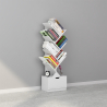 Modern ontwerp boekenkast met 8 planken en lade Treebook 120 Model