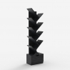 Modern design boekenkast met 10 planken en lade Treebook 150 Kortingen