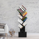Modern design boekenkast met 10 planken en lade Treebook 150 Verkoop