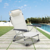 Opvouwbare strandstoel Gargano met armleuningen van aluminium  Verkoop