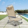Opvouwbare strandstoel Gargano met armleuningen van aluminium  Catalogus