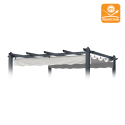 Vervangend doek 230 x 230 cm voor tuinpaviljoen met uv-bescherming Verkoop