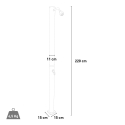 Solardouche met 20 liter opslag en mengkraan Tugela Model