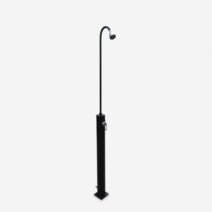 Outdoor douche op zonne-energie met 10 liter opslag en mengkraan Vinnufossen Aanbieding