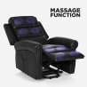 Elektrische relax massagestoel met wielen, verwarming en sta-op functie Isabel Korting