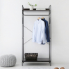 Industriële open metalen garderobe Otto Catalogus
