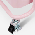 Metalen keukentrolley met 3 planken en wielen Sall 