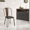 industriële design stoelen Lix stijl staal voor bar en keuken ferrum one Aankoop