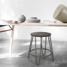 Industrieel design barkruk van metaal en hout Carbon One Kortingen