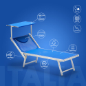Professionele strandligstoel Italia uit aluminium Aankoop