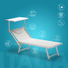 Aanbieding 4 stuks professionele ligbedden Italia Aanbod