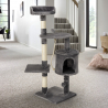 Kattenkrabpaal met 3 verdiepingen, sisaltouw en slaapplekken 115 cm Birman Verkoop