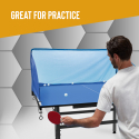 Ping Pong / tafeltennis Net voor het Opvangen van Ballen met Container en Centrale opening Vork Kortingen