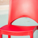 Moderne stapelbare stoelen in polypropyleen voor thuis en horeca Paris 