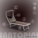 Professioneel ligbed Santorini Limited Edition voor het strand Aanbod