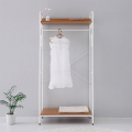 Wit metalen open garderobe voor ingang of slaapkamer Otto Light Aanbieding