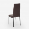 Modern design met kunstleer gestoffeerde stoel Imperial Dark Keuze