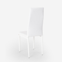 Moderne design stoel Imperial met kunstleren bekleding Kosten