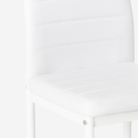 Moderne design stoel Imperial met kunstleren bekleding Aankoop