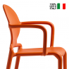 Modern design fauteuilstoelen met armleuningen Scab Gio Arm Korting