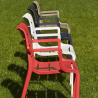 Scab Sunset modern design kitchen garden bar chair with armrests Keuze