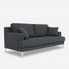 Scandinavische stijl stoffen 3-zitsbank Yana Korting