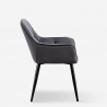 Design fauteuil fluweel beklede woonkamer stoel  Nirvana Chesterfield Prijs