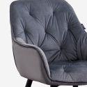 Design fauteuil fluweel beklede woonkamer stoel  Nirvana Chesterfield Aankoop