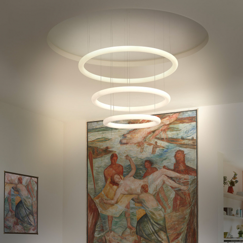Plafondlamp Ronde Hanglamp Modern Design Slide Giotto
