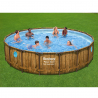 Bovengronds rond zwembad Bestway 56977 met vensters 549x122cm Verkoop